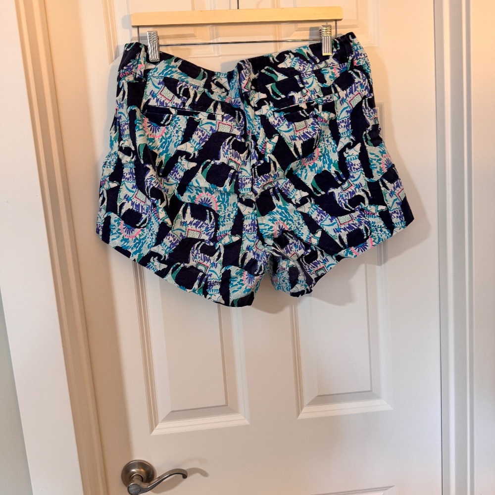 Lilly Pulitzer Alpaca My Bags Callahan Stretch 5” inseam sz 16